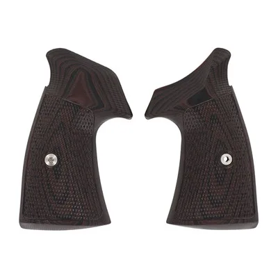 S&W N-FRAME, TAC DIAMOND, SQUARE BUTT, BLACK CHERRY
