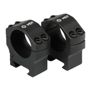 34MM HIGH (1.25'') PREMIER SCOPE RINGS BLACK