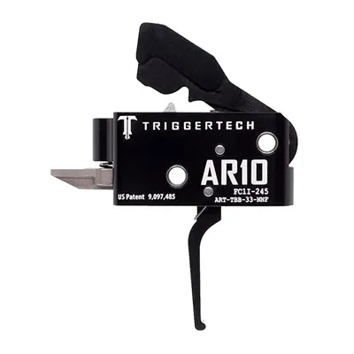 AR .308 ADAPTABLE TRIGGER BLACK FLAT TWO-STAGE