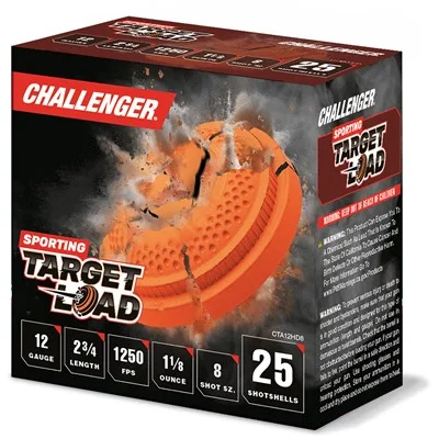 FIRST CLASS TRGT LD 12GA 2-3/4'' 1-1/8OZ #8 1250FPS 250/CASE