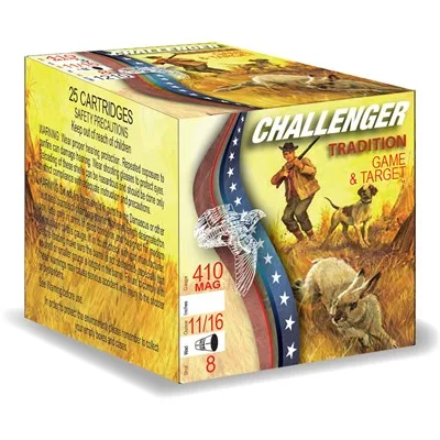FIRST CLASS TARGET LOAD 410 BORE 2-1/2'' 1/2OZ #8 SHOT 250/CS