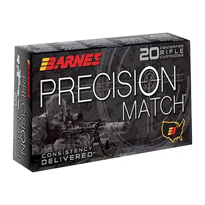 PRECISION MATCH 300 AAC BLACKOUT 125GR OTM FLAT BASE 20/BOX
