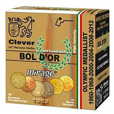 MIRAGE BOL D'OR T4 12 GAUGE 2-3/4'' 1OZ #7.5 SHOT 250/CASE