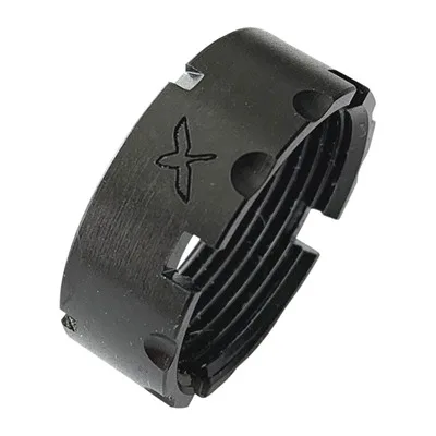 A5 CASTLE NUT, BLACK