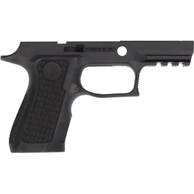 LXG GRIP MODULE LASER ENGRAVED  P320-COMPACT 9/40/357 BLACK