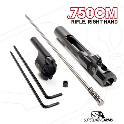 AR-15 ADJ PISTON SYSTEM W/CLAMPON .750'' GAS BLOCK RIFLE RH