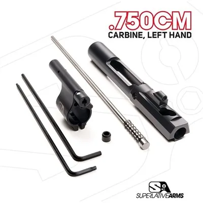 AR-15 ADJ PISTON SYSTEM W/CLAMPON .750'' GAS BLOCK CARBINE LH