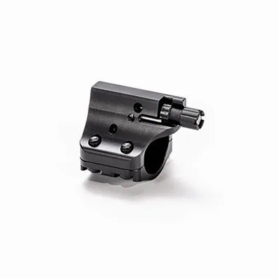 D2 SERIES ULTRA LOW PROFILE .750 ADJ GAS BLOCK WITH DETENT