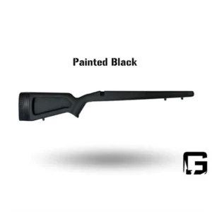 EAGLE LONG ACTION RIGHT HAND RIFLE STOCK BLACK W GRAY WEB