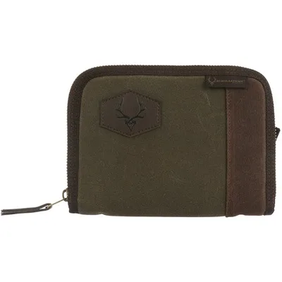 RAWHIDE WAXED CANVAS 8'' PISTOL RUG BROWN W/FLANNEL INSIDE