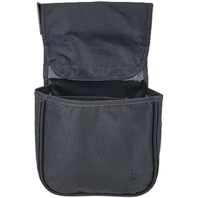 TEAM SERIES DIVIDED SHELL POUCH WITH BELT BLACK