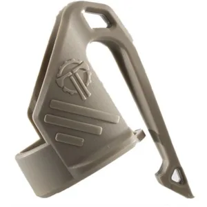 LOW PROFILE CARRY FLASHLIGHT POCKET CLIP FLAT DARK EARTH