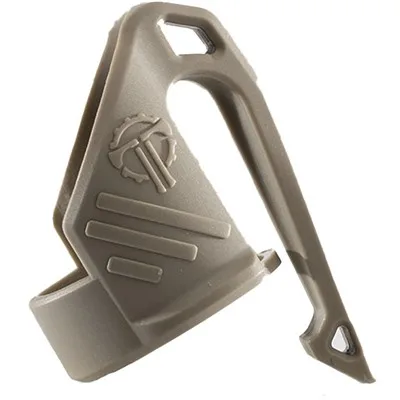 LOW PROFILE CARRY FLASHLIGHT POCKET CLIP FLAT DARK EARTH