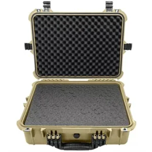20'' LARGE HARD GEAR CASE W/RAGAR FOAM INSERTS TAN