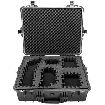 24'' X-LARGE HARD CASE EQUIPPED W/RAGAR FOAM INSERTS BLACK