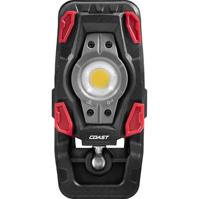 CL10R CLAMP LIGHT 1150 LUM W/ULTRA VIEW FLOOD LIGHT BLK/RED