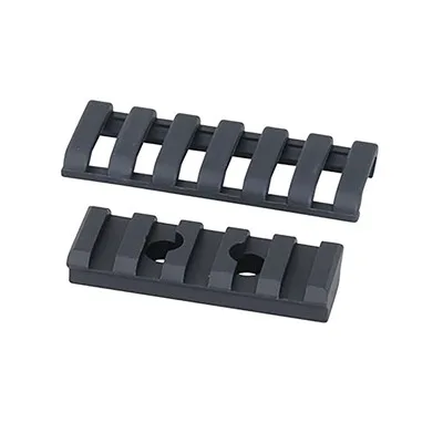 DIRECT THREAD FALCON RAIL PICATINNY ALUMINUM BLACK 2''