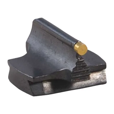 .343'' BARREL MOUNTED 1/16'' 34-W FRONT SIGHT BRASS GOLD