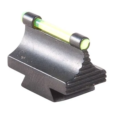 .450'' FIBER OPTIC GLOW 45-MR FRONT SIGHT STEEL GREEN