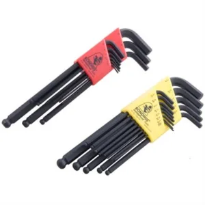 BALLDRIVER STANDARD & METRIC HEX KEY L-WRENCH 22-PIECE SET