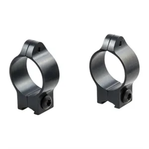 1'' LOW (0.35'') 11MM DOVETAIL RINGS, BLACK
