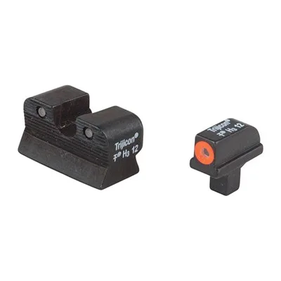 1911 COLT CUT HD NIGHT SIGHT SET ORANGE FRONT OUTLINE