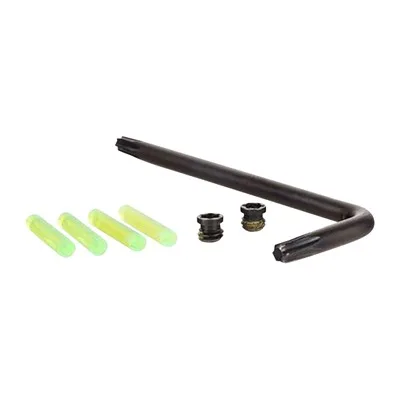 DI  NIGHT SIGHT FIBER/ RETAINER REPLACEMENT, GREEN/BLK